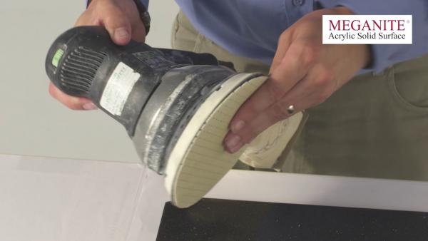 Meganite sanding