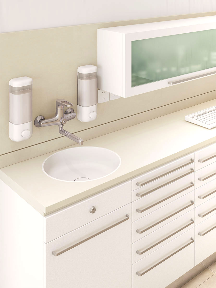 meganite acrylic solid surface benchtops sinks