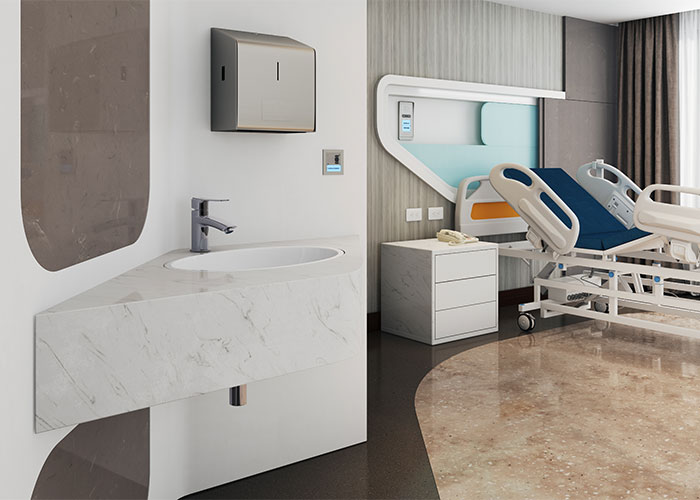 meganite healthcare hospital patient room M007